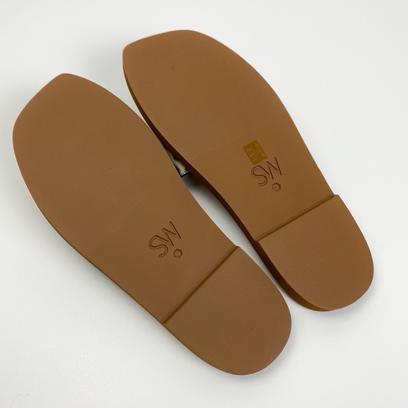 NIB Stuart Weitzman Delilah Leopard Print Calf Hair Slides Size 9.5 - Picture 8 of 11